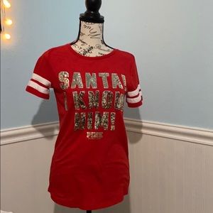 OUNK by Victoria’s Secret Christmas tee XS